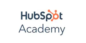 Certificate of HubSpot Academy.